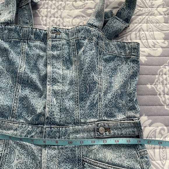 NEW FREE PEOPLE SHOWDOWN OVERALLS - Picture 4 of 5